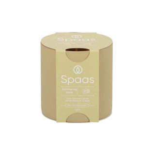 Spaas glow geurkaars 35u - shimmering smile | 3 stuks