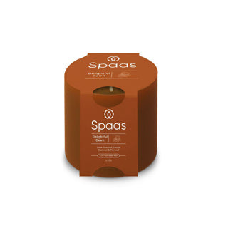Spaas glow geurkaars 35u - delightful dawn | 3 stuks