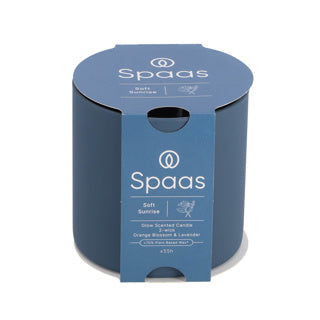 Afbeelding laden in galerijviewer, Spaas glow geurkaars 2-wiek 55u - soft sunrise | 3 stuks

