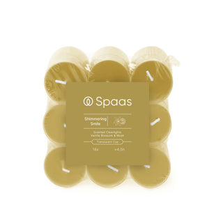 Spaas geurende clearlights blokverpakking x18 4,5u - shimmering smile | 4 stuks