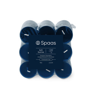 Afbeelding laden in galerijviewer, Spaas geurende clearlights blokverpakking x18 4,5u - soft sunrise | 4 stuks
