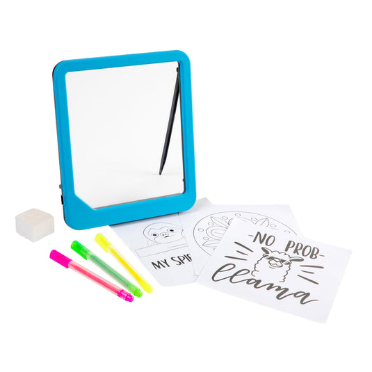 Grafix neon tekenbord met licht