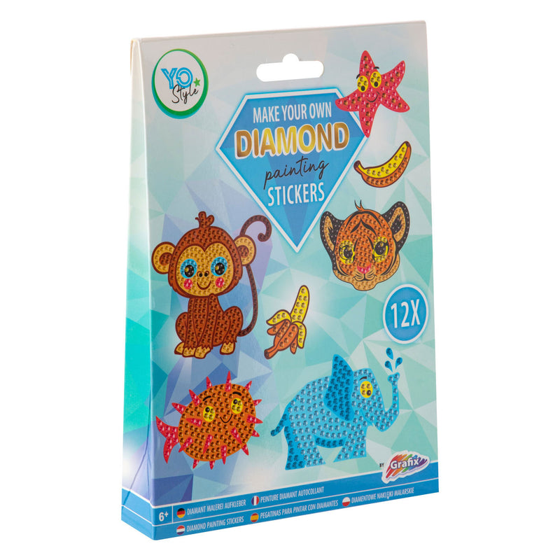Afbeelding laden in galerijviewer, Creative craft group maak je eigen diamond painting stickers, 12dlg.
