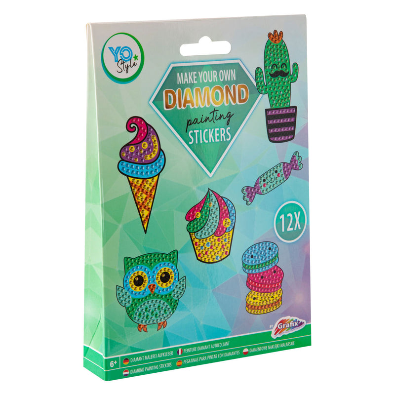 Afbeelding laden in galerijviewer, Creative craft group maak je eigen diamond painting stickers, 12dlg.
