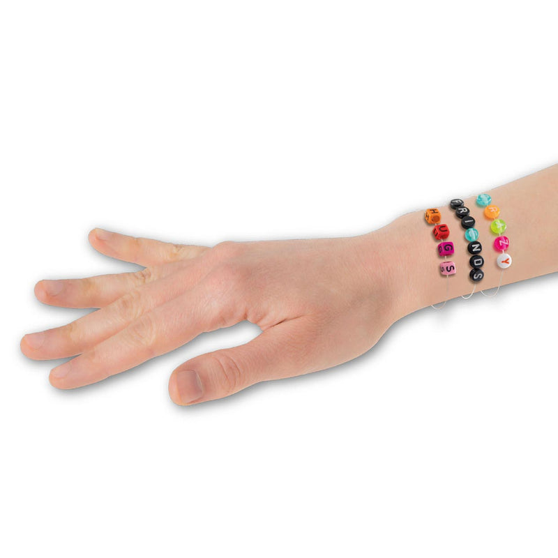 Afbeelding laden in galerijviewer, Grafix Maak je eigen Armbanden Letter Kralen
