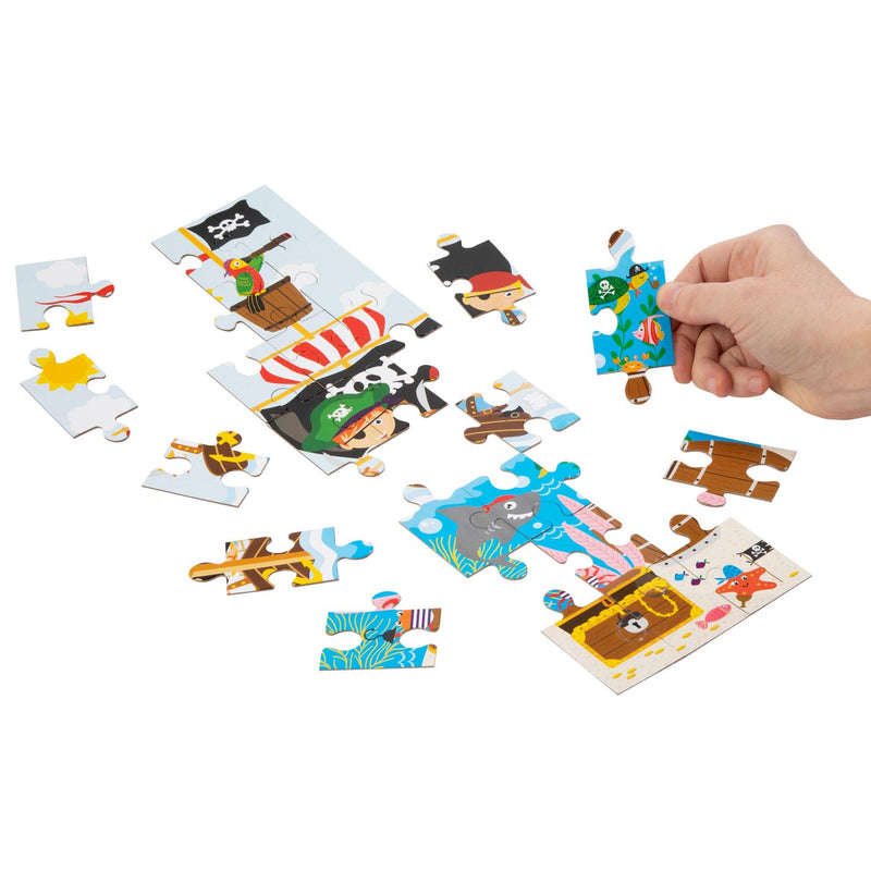 Afbeelding laden in galerijviewer, Grafix Toren Puzzel Piraat, 47x12cm
