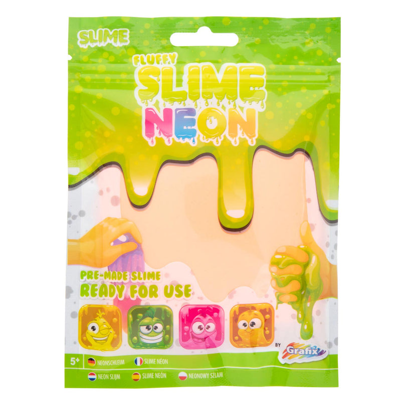 Afbeelding laden in galerijviewer, Grafix neon fluffy slijm
