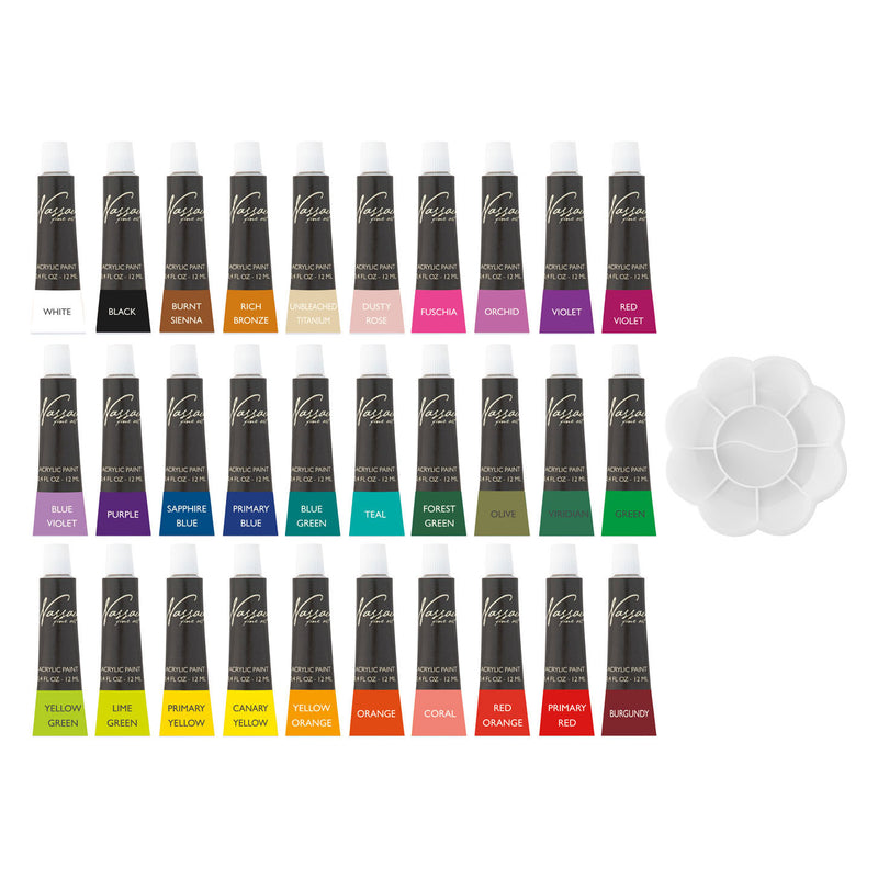 Afbeelding laden in galerijviewer, Nassau fine art nassau acrylverf set, 30x12ml
