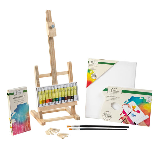 Nassau fine art nassau complete acrylset, 17dlg.