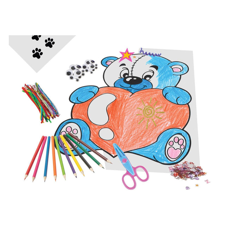 Afbeelding laden in galerijviewer, Creative craft group basic craft gevuld knutselpakket compleet
