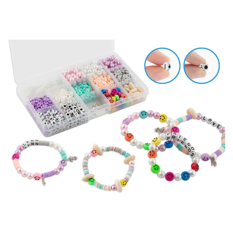 Afbeelding laden in galerijviewer, Grafix kralensets beads in box, 12 setjes beads
