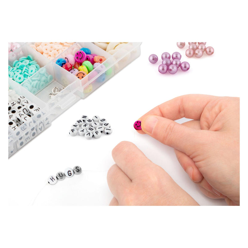 Afbeelding laden in galerijviewer, Grafix kralensets beads in box, 12 setjes beads
