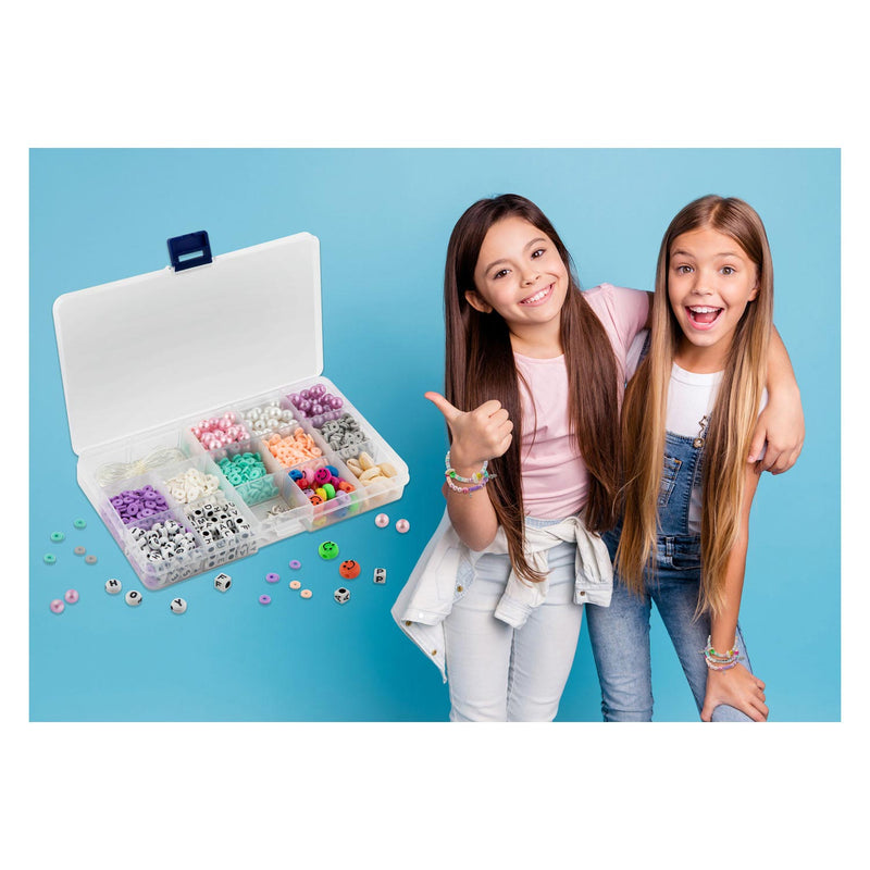 Afbeelding laden in galerijviewer, Grafix kralensets beads in box, 12 setjes beads
