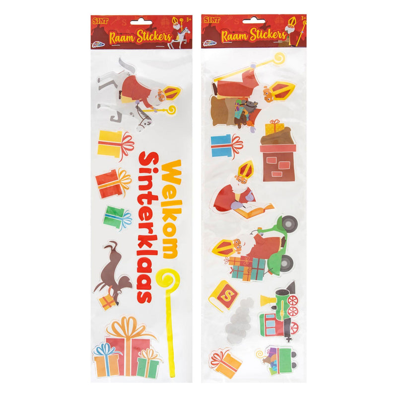 Afbeelding laden in galerijviewer, Grafix Sinterklaas Raamstickers
