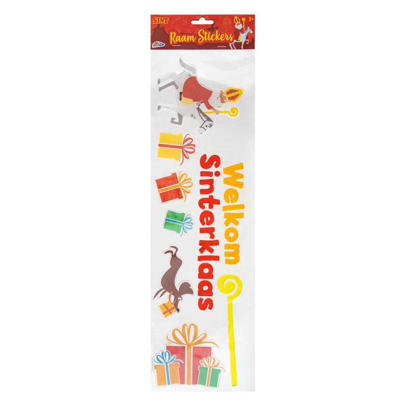Afbeelding laden in galerijviewer, Grafix Sinterklaas Raamstickers
