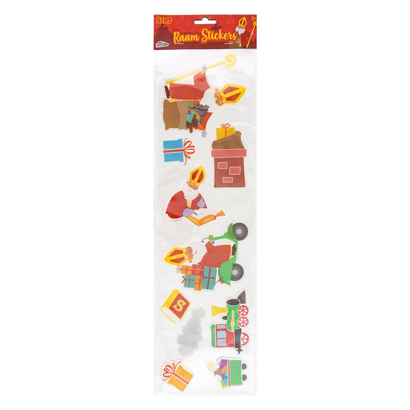 Afbeelding laden in galerijviewer, Grafix Sinterklaas Raamstickers

