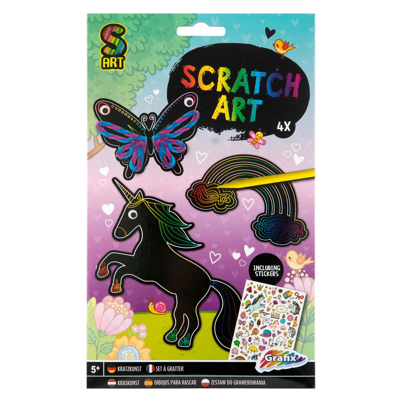 Afbeelding laden in galerijviewer, Creative craft group maak je eigen scratch art meisje
