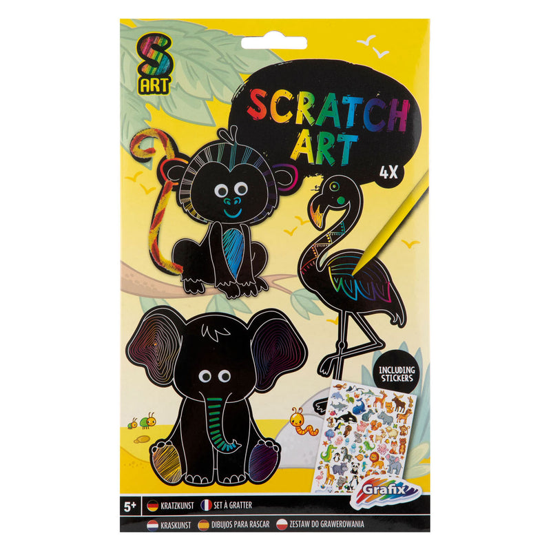 Afbeelding laden in galerijviewer, Maak je eigen Scratch Art Jongen
