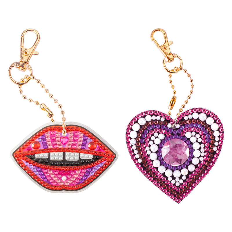 Afbeelding laden in galerijviewer, Besties diamond painting sleutelhanger maken
