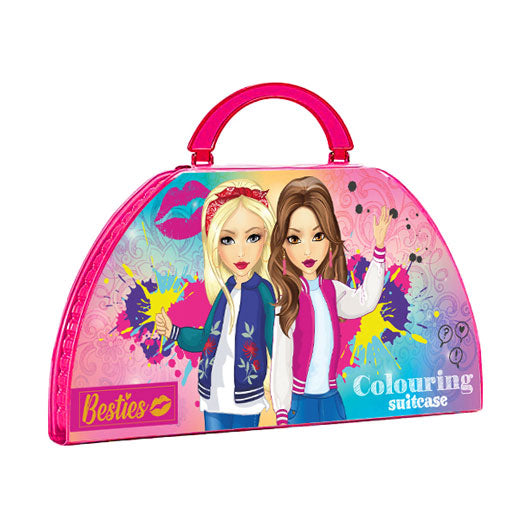 Afbeelding laden in galerijviewer, Besties Kleurkoffer, 51dlg.
