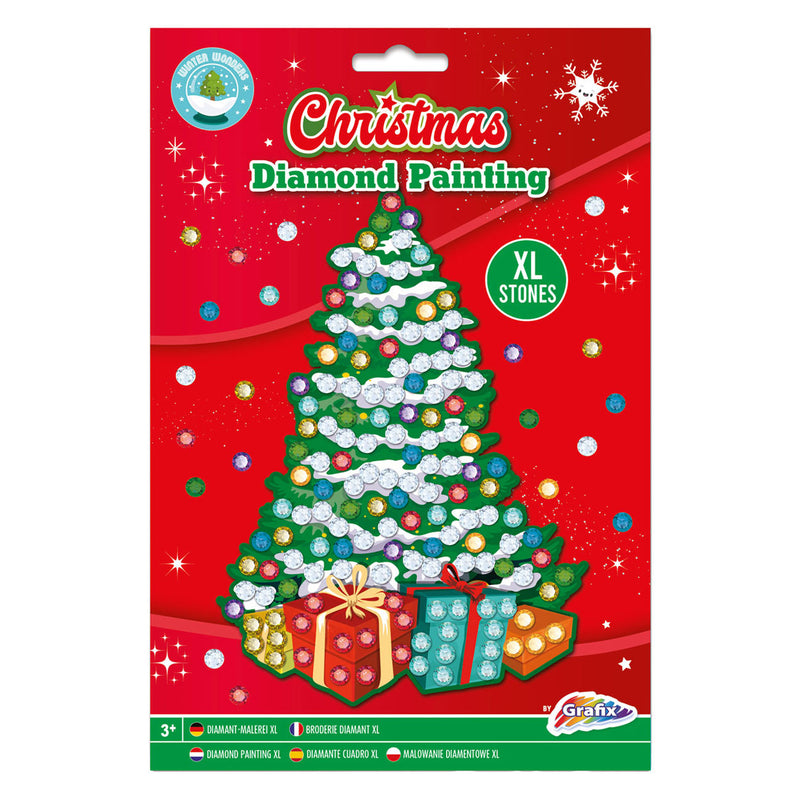 Afbeelding laden in galerijviewer, Grafix diamond painting kerst a5
