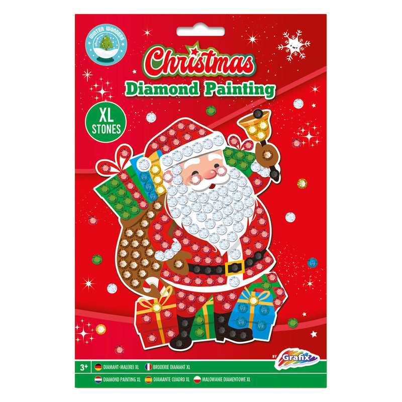Afbeelding laden in galerijviewer, Grafix diamond painting kerst a5
