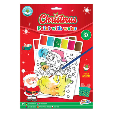 Grafix watertekenboek kerst
