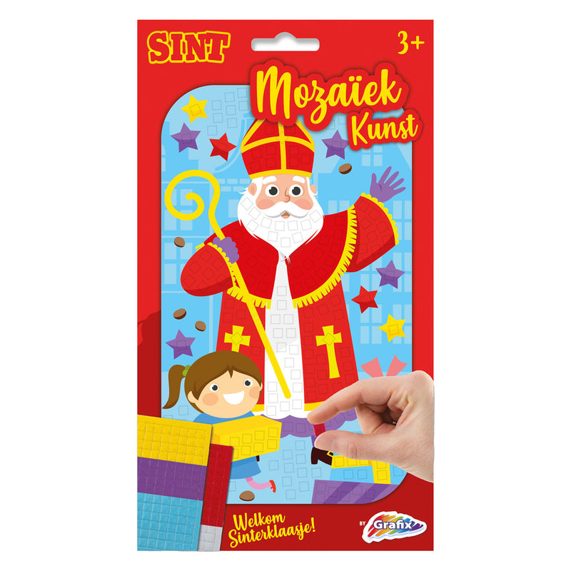 Afbeelding laden in galerijviewer, Grafix mozaïekkunst sinterklaas
