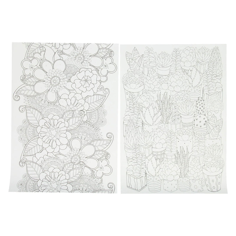 Afbeelding laden in galerijviewer, Creative craft group kleuren op nummer met 5 kleurpotloden
