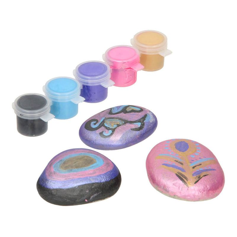 Afbeelding laden in galerijviewer, Grafix stenen schilderen metallic
