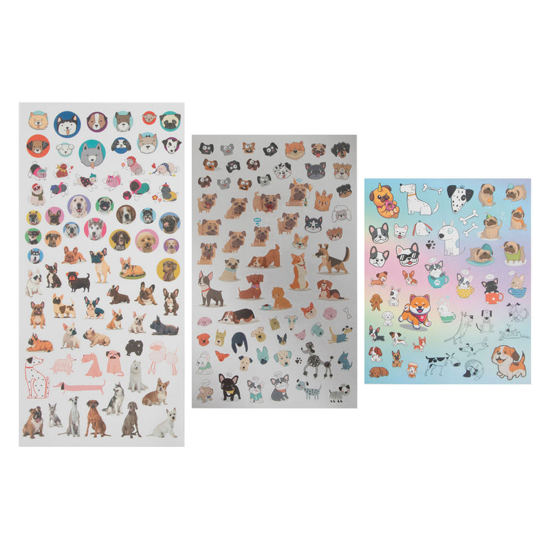 Afbeelding laden in galerijviewer, Creative craft group stickerset honden, 100st.
