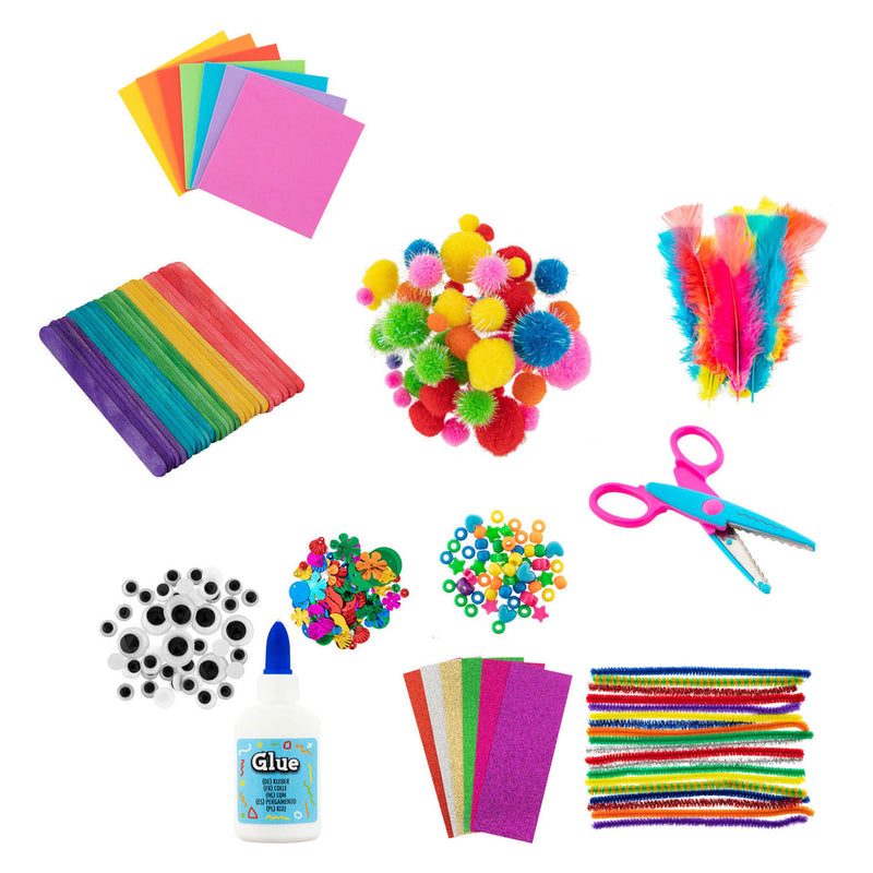 Afbeelding laden in galerijviewer, Creative craft group knutselbox regenboog
