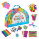 Creative craft group knutselbox regenboog
