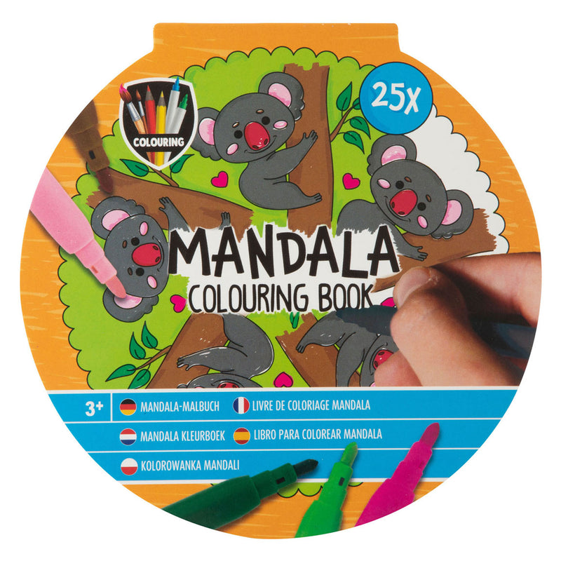 Afbeelding laden in galerijviewer, Creative craft group mandala kleurboek, 25 kleurplaten
