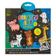 Creative craft group kraskunst stickers - dieren, 6dlg.