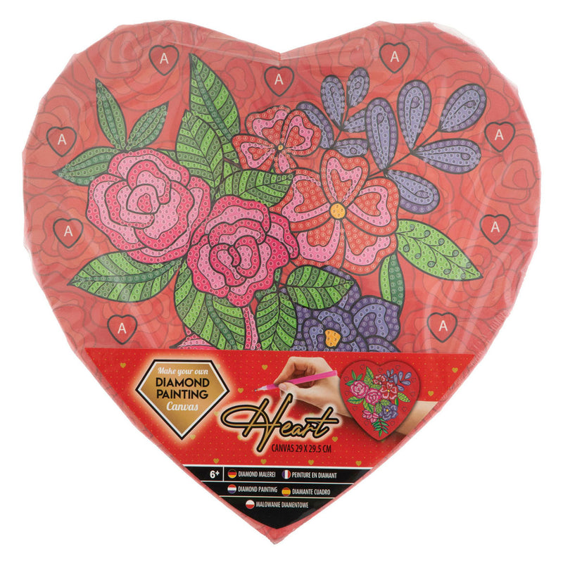 Afbeelding laden in galerijviewer, Creative craft group diamond painting hart canvas
