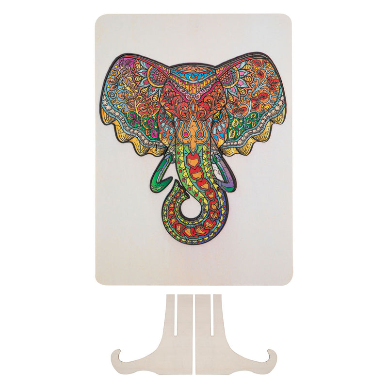 Afbeelding laden in galerijviewer, Creative craft group houten legpuzzel olifant, 132st.
