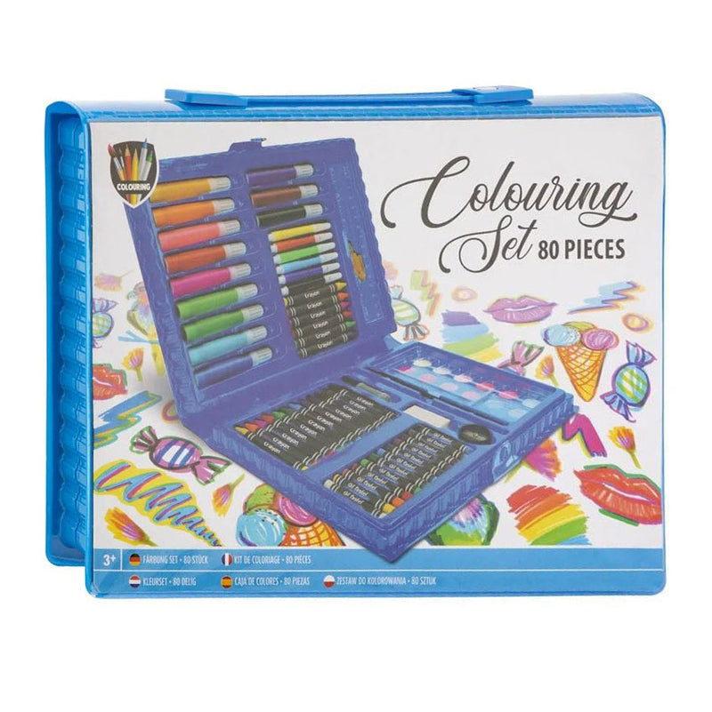 Afbeelding laden in galerijviewer, Creative Craft Group Kleurkoffer, 80dlg
