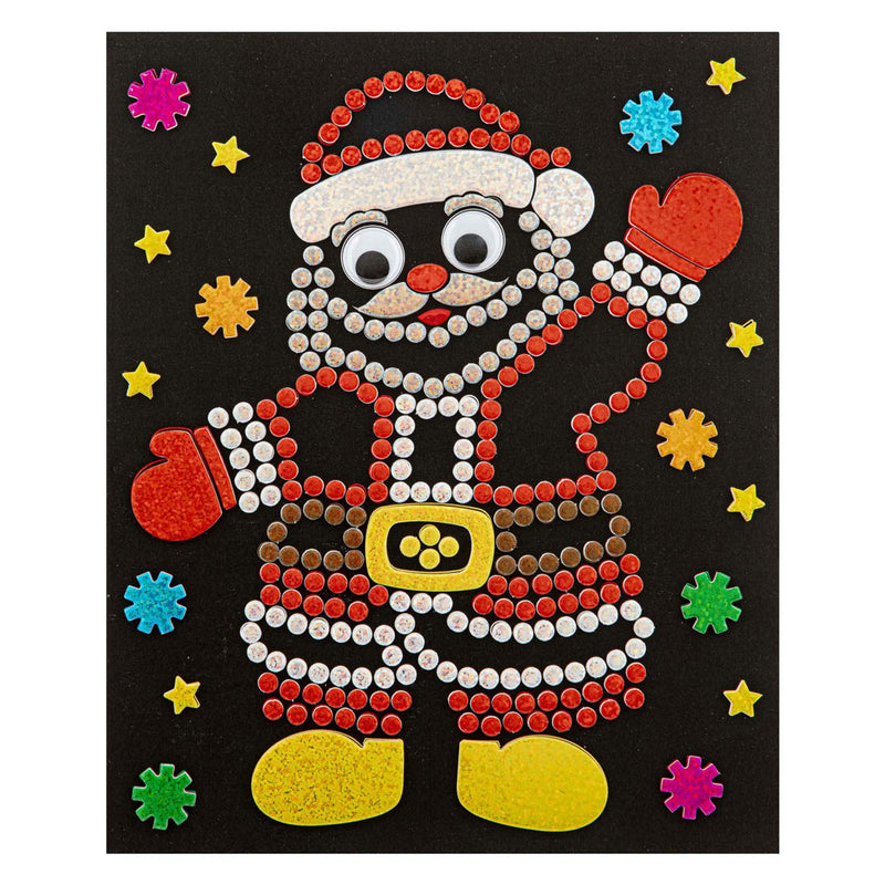 Afbeelding laden in galerijviewer, Creative craft group xmas holografische stippen stickerset
