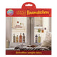 Creative craft group sint raamstickers