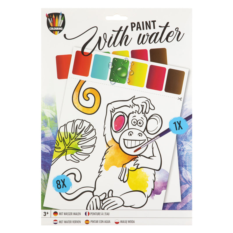 Afbeelding laden in galerijviewer, Creative craft group schilderen met water thema, 9dlg.
