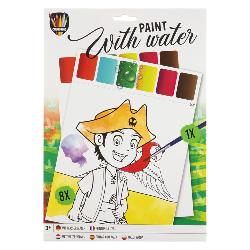 Afbeelding laden in galerijviewer, Creative craft group schilderen met water thema, 9dlg.
