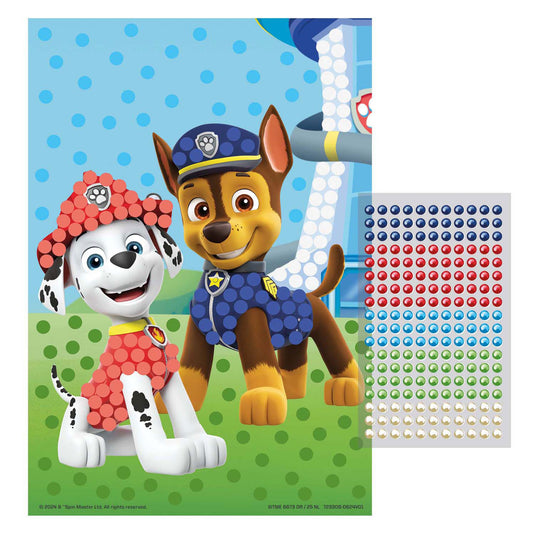 Moxy paw patrol bead art - a5 formaat