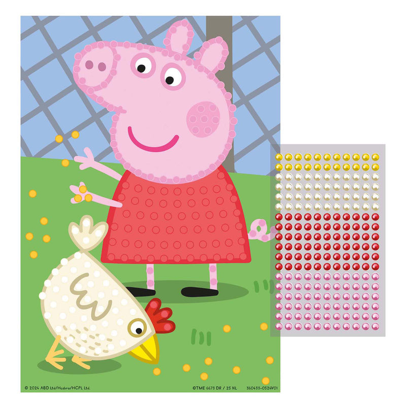 Afbeelding laden in galerijviewer, Creative craft group bead art knutselen peppa pig
