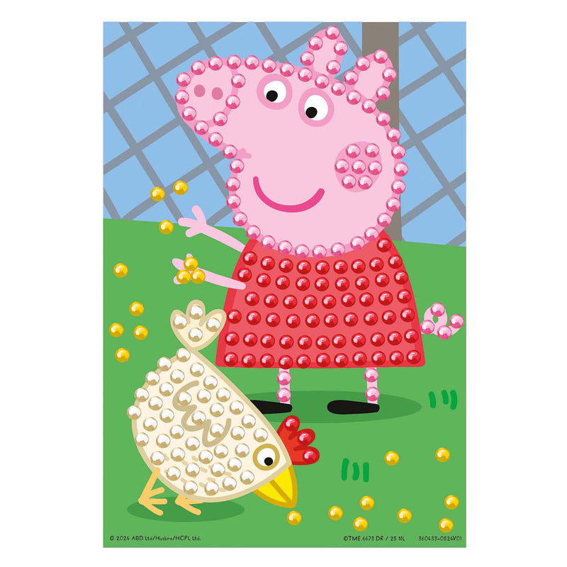 Afbeelding laden in galerijviewer, Creative craft group bead art knutselen peppa pig
