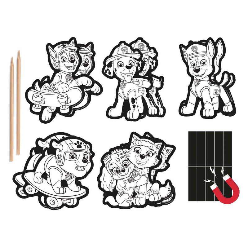 Afbeelding laden in galerijviewer, Moxy scratch magneten paw patrol, 12dlg.
