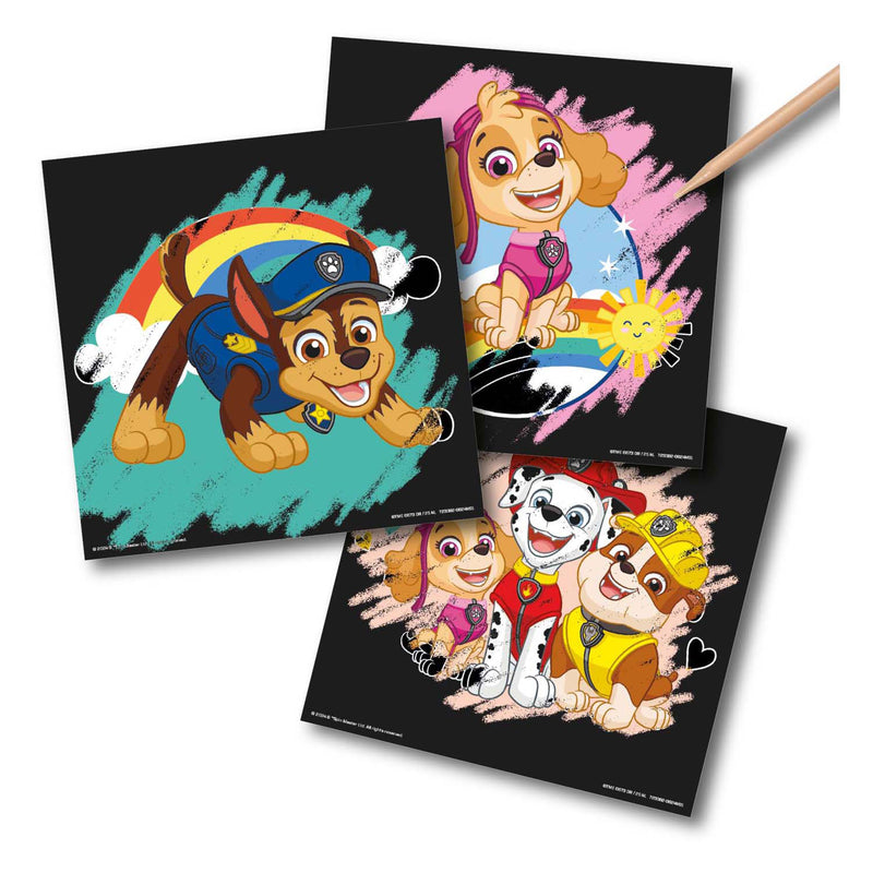 Afbeelding laden in galerijviewer, Moxy scratch kaarten paw patrol set, 7dlg.
