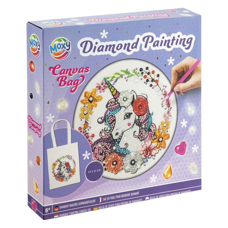 Afbeelding laden in galerijviewer, Grafix versier je eigen diamond painting tas
