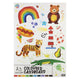 Creative craft group gekleurd karton a3, 10 vellen - 10 kleuren, 300 gsm