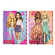 Creative craft group besties fashion ontwerpboek a4 met accessoires